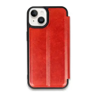 Apple iPhone 14 Kılıf Flip Cover - Kırmızı
