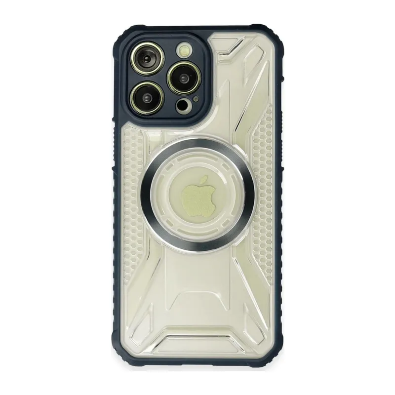 Apple iPhone 14 Pro Max Kılıf Prag Magneticsafe Kapak - Lacivert