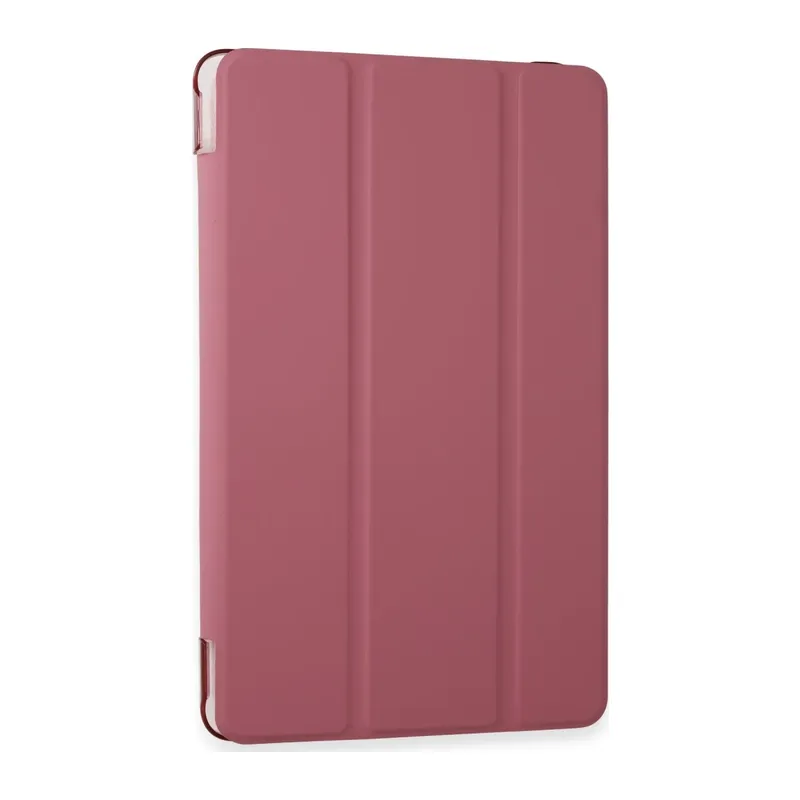 Samsung Galaxy X610 Tab S9 FE Plus 12.4 Kılıf Tablet Smart Kılıf - Pembe