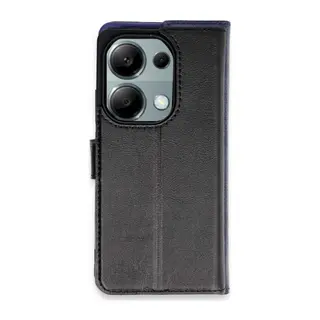 Xiaomi Redmi Note 13 Pro 4G Kılıf Trend S Plus Kapaklı Kılıf - Siyah