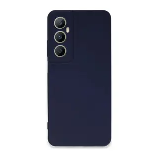 Realme C65 Kılıf First Silikon - Lacivert