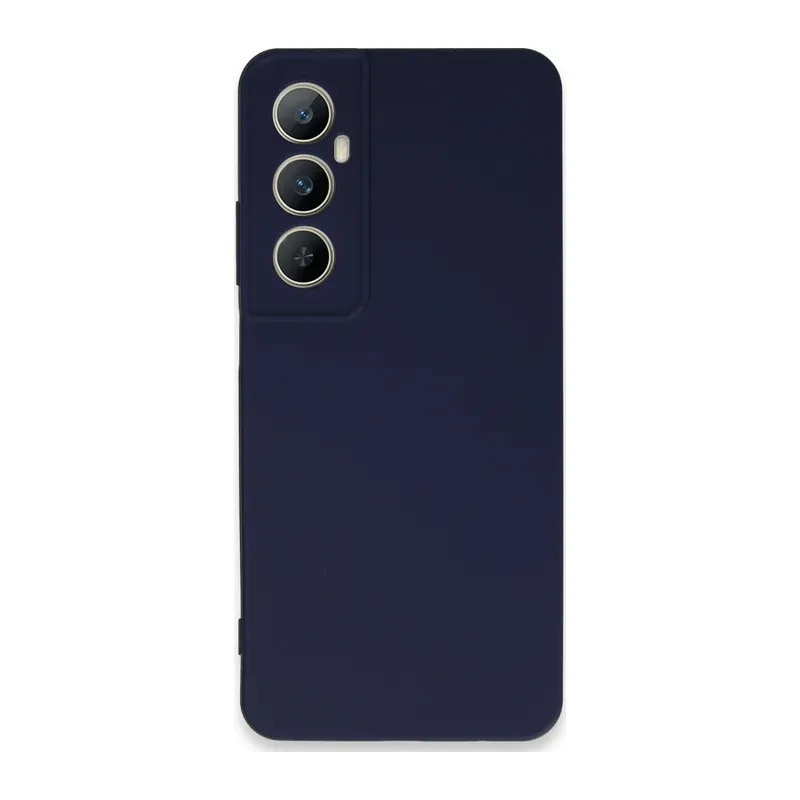 Realme C65 Kılıf First Silikon - Lacivert