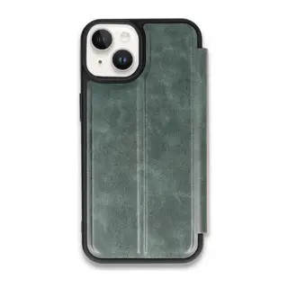 Apple iPhone 14 Kılıf Flip Cover - Koyu Yeşil