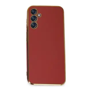 Samsung Galaxy M14 5G Kılıf Volet Silikon - Kırmızı