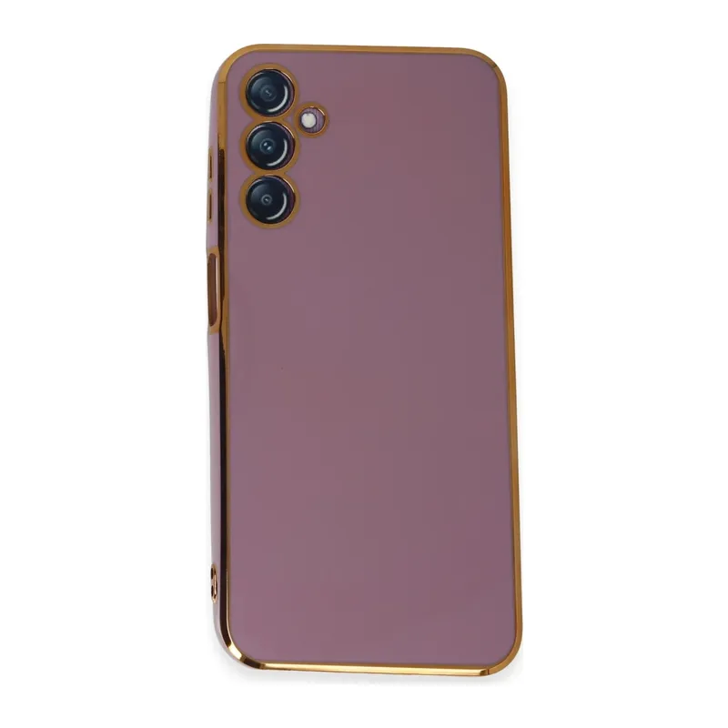 Samsung Galaxy M14 5G Kılıf Volet Silikon - Mor