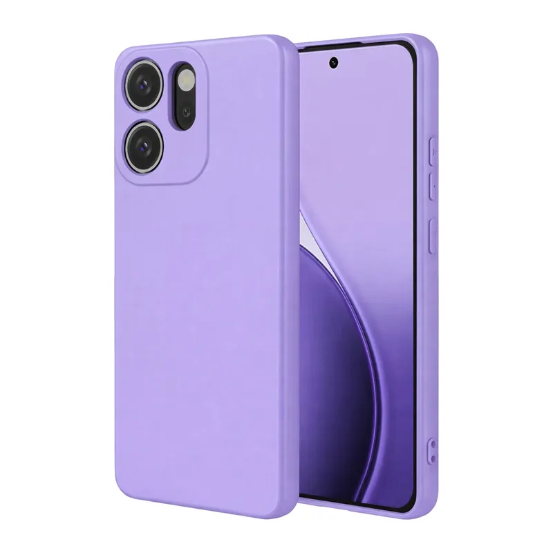 Oppo Reno 14F First Silikon - Lila