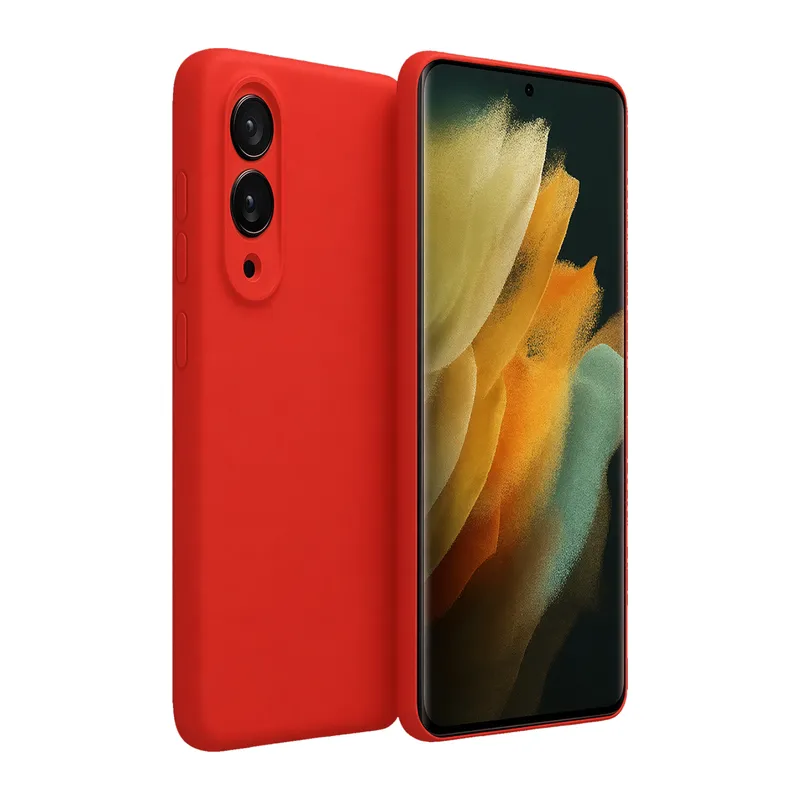 Samsung Galaxy S25 Edge First Silikon - Kırmızı
