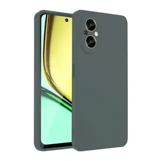 Realme 12 Lite Kılıf First Silikon - Koyu Yeşil