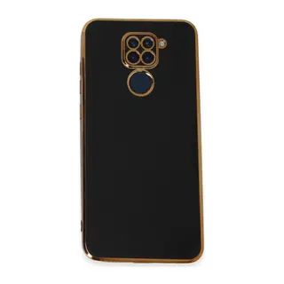 Xiaomi Redmi Note 9 Kılıf Volet Silikon - Siyah