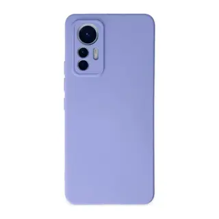 Xiaomi Mi 12 Lite Kılıf Nano içi Kadife Silikon - Lila