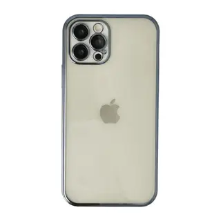 Apple iPhone 12 Pro Kılıf Razer Lensli Silikon - Lacivert