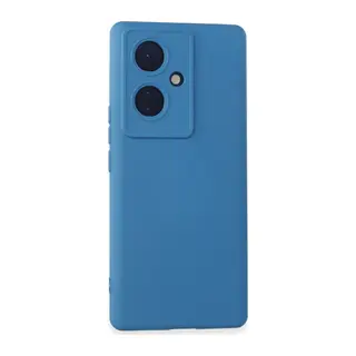 Vivo V29 Lite Kılıf Nano içi Kadife Silikon - Mavi