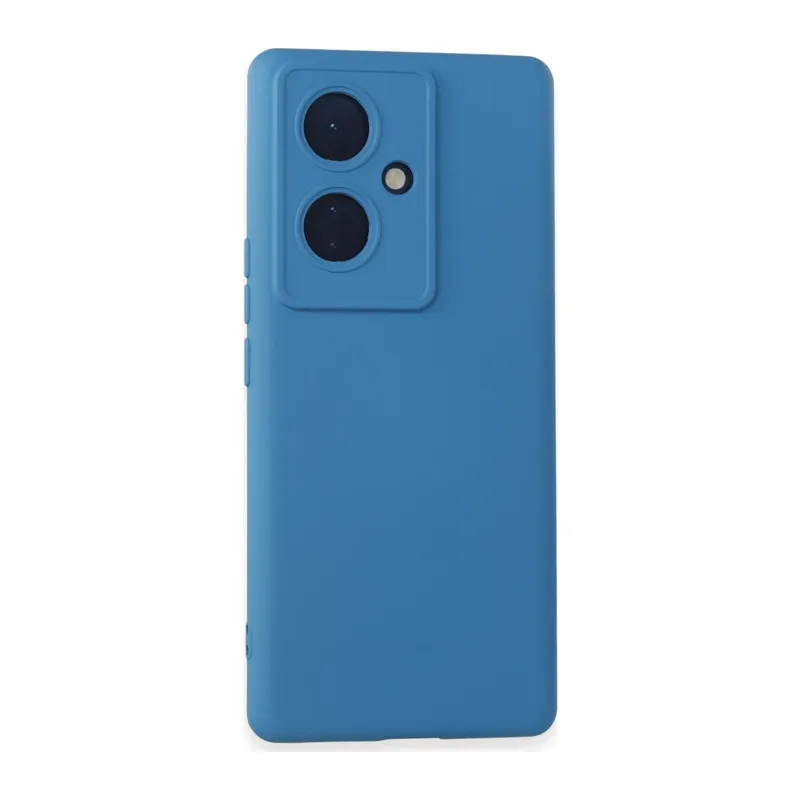 Vivo V29 Lite Kılıf Nano içi Kadife Silikon - Mavi