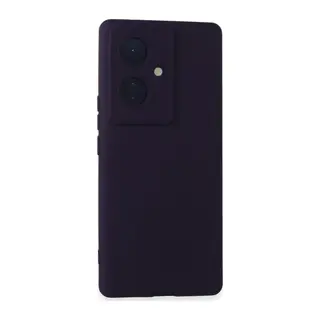 Vivo V29 Lite Kılıf Nano içi Kadife Silikon - Mor