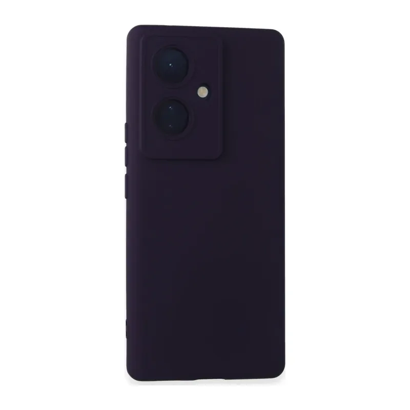 Vivo V29 Lite Kılıf Nano içi Kadife Silikon - Mor