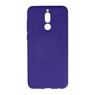 Huawei Mate 10 Lite Kılıf Nano içi Kadife Silikon - Mor