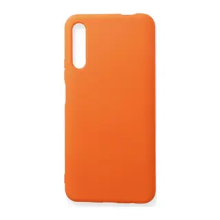 Huawei P Smart Pro / Y9S Kılıf Nano içi Kadife Silikon - Turuncu