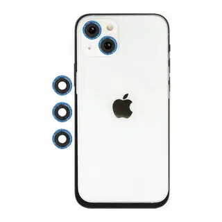 Apple iPhone 14 Shine Kamera Lens - Mavi