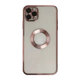Apple iPhone 11 Pro Kılıf Slot Silikon - Rose Gold