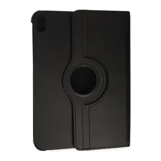 Apple iPad 2025 10.9 10.Nesil (A16) Kılıf 360 Tablet Deri Kılıf - Siyah