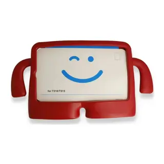 Apple iPad 2025 10.9 10.Nesil (A16) Kılıf Karakter Tablet Silikon - Kırmızı