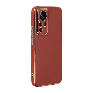 Xiaomi Mi 12T Pro Kılıf Volet Silikon - Kırmızı