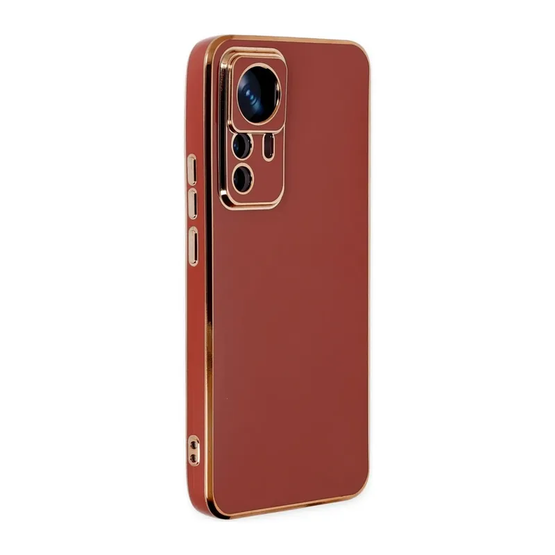 Xiaomi Mi 12T Pro Kılıf Volet Silikon - Kırmızı