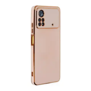 Xiaomi Poco X4 Pro 5G Kılıf Volet Silikon - Pembe