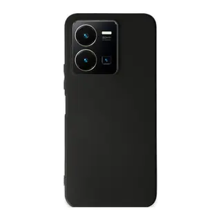 Vivo Y35 Kılıf First Silikon - Siyah