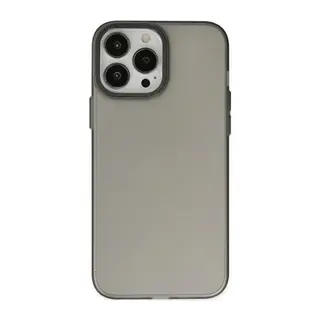 Apple iPhone 13 Pro Max Kılıf Modos Metal Kapak - Siyah