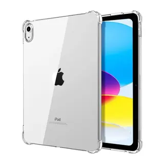 Apple iPad 2025 10.9 10.Nesil (A16) Kılıf Anti Shock Tablet Silikon - Şeffaf