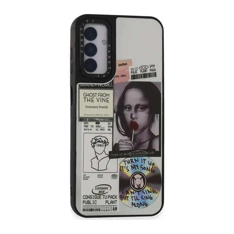 Samsung Galaxy M14 5G Kılıf Mirror Desenli Kapak - Mirror - 2