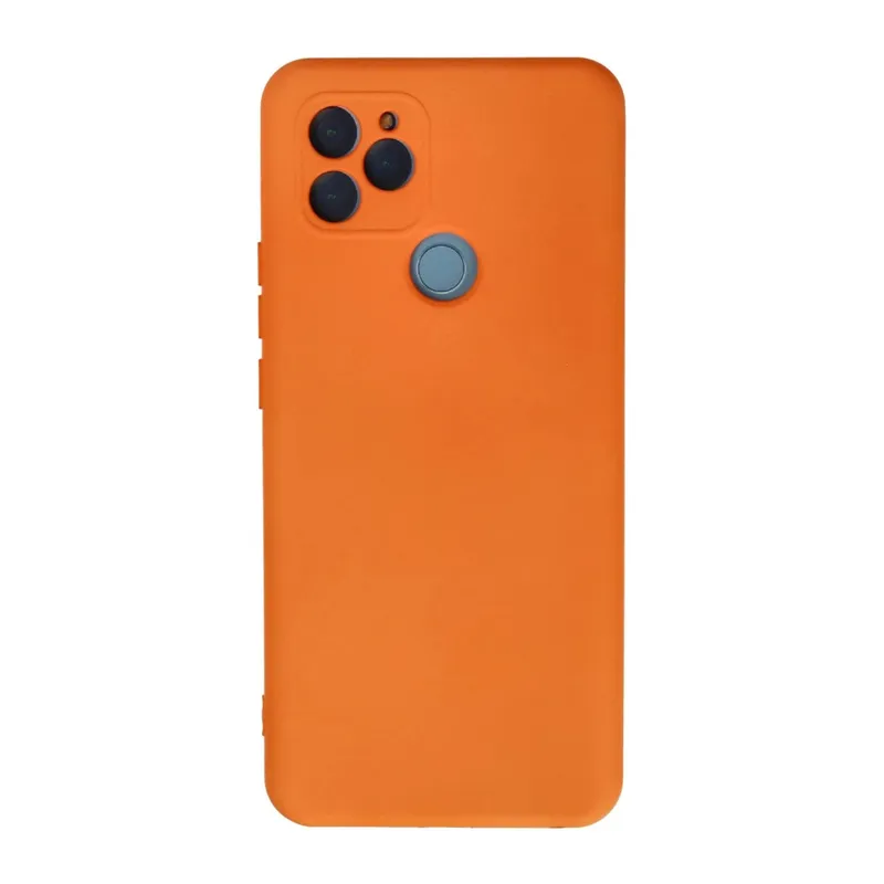 General Mobile GM 21 Kılıf Nano içi Kadife Silikon - Turuncu