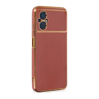 Xiaomi Poco M5 Kılıf Volet Silikon - Kırmızı