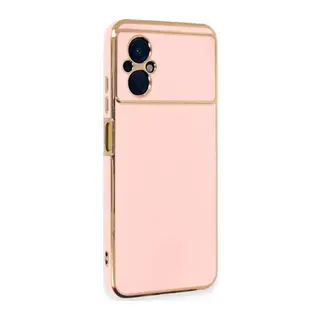 Xiaomi Poco M5 Kılıf Volet Silikon - Pembe