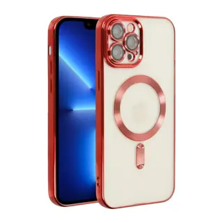 Apple iPhone 13 Pro Kılıf Kross Magneticsafe Kapak - Kırmızı