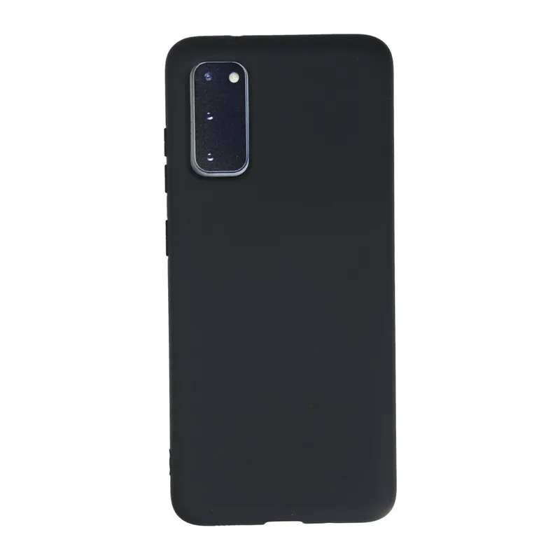 Samsung Galaxy S20 Kılıf Nano içi Kadife Silikon - Lacivert