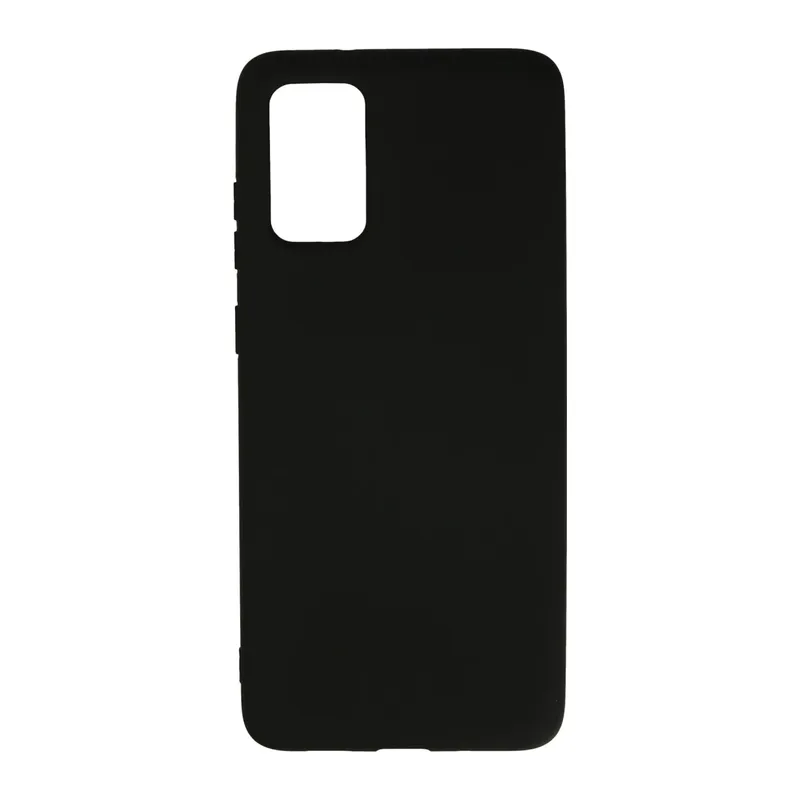 Samsung Galaxy S20 Plus Kılıf Nano içi Kadife Silikon - Siyah