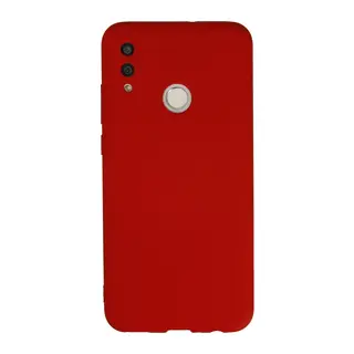 Huawei P Smart 2019 Kılıf Nano içi Kadife Silikon - Kırmızı