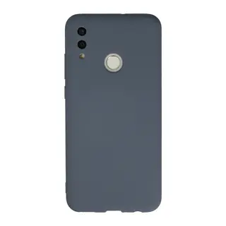 Huawei P Smart 2019 Kılıf Nano içi Kadife Silikon - Gri