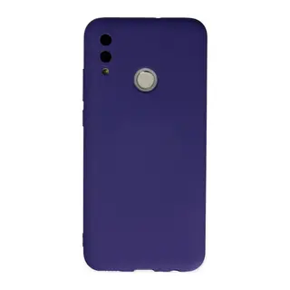 Huawei P Smart 2019 Kılıf Nano içi Kadife Silikon - Mor