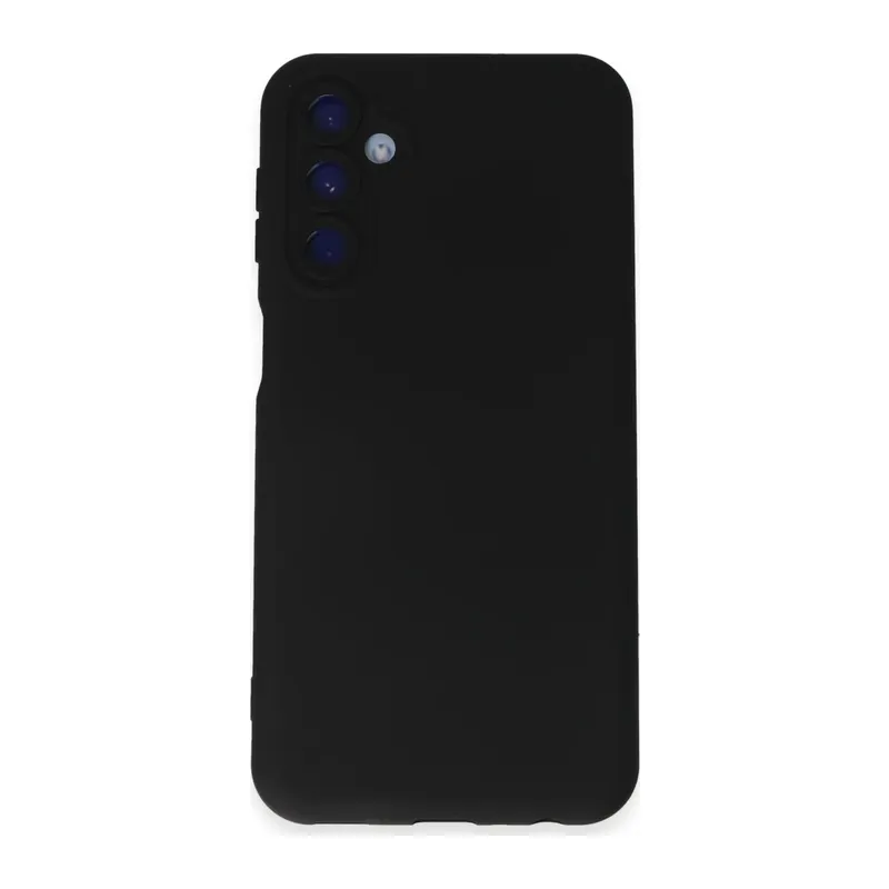 Samsung Galaxy M34 5G Kılıf Nano içi Kadife Silikon - Siyah