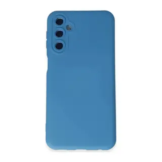 Samsung Galaxy M14 5G Kılıf Nano içi Kadife Silikon - Mavi