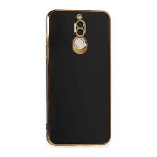 Huawei Mate 10 Lite Kılıf Volet Silikon - Siyah