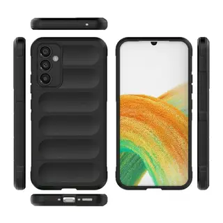 Samsung Galaxy M34 5G Kılıf Optimum Silikon - Siyah