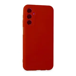 Samsung Galaxy M34 5G Kılıf First Silikon - Kırmızı