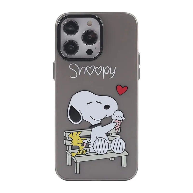 Apple iPhone 14 Pro Kılıf Prada Desenli Kapak - Prada Siyah - 2