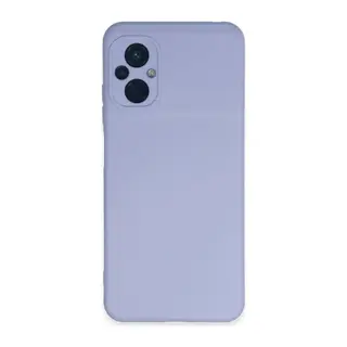 Xiaomi Poco M5 Kılıf Nano içi Kadife Silikon - Lila