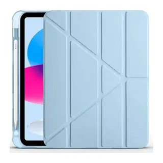 Apple iPad 2025 10.9 10.Nesil (A16) Kılıf Kalemlikli Mars Tablet Kılıfı - Mavi