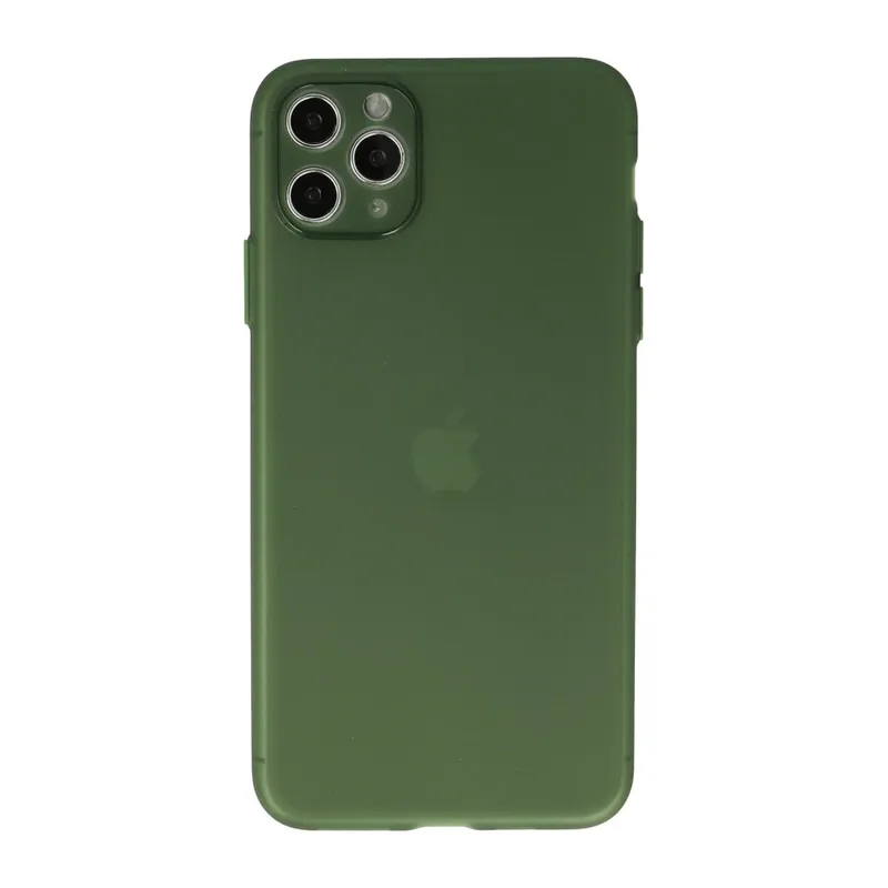 Apple iPhone 11 Pro Max Kılıf Puma Silikon - Yeşil